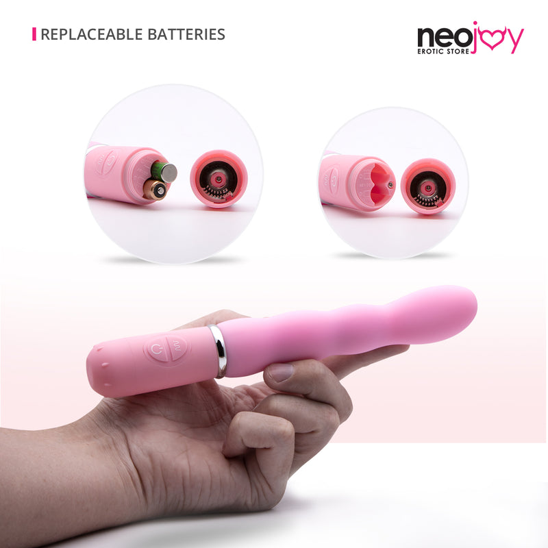 Neojoy - Smooth Vibes G-Punkt Dildo (Rosa) video