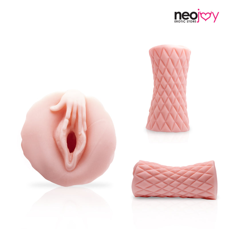 Neojoy Smart Taille Masturbator TPE Realistische Vagina und Hintern - Hautfarben video