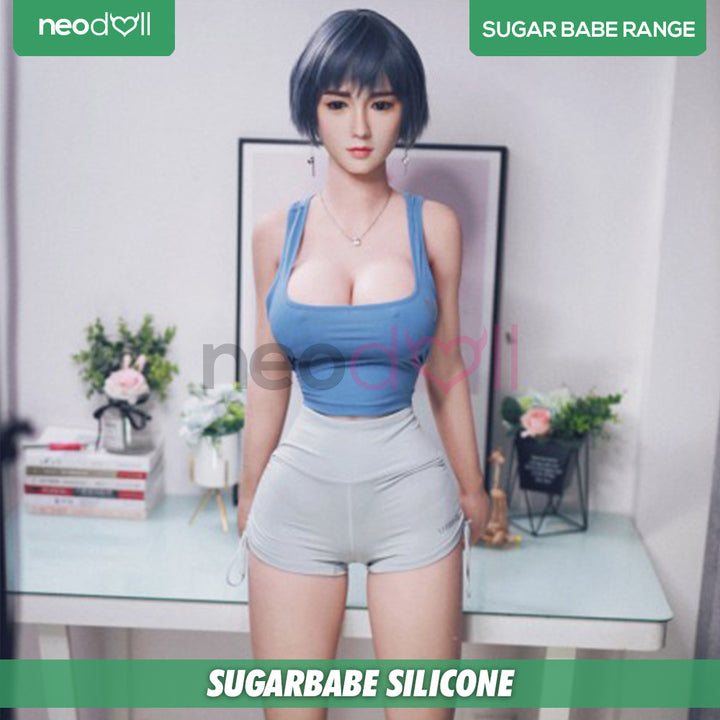 Neodoll Sugar Babe - Angela - Silikon TPE Hybrid Sexpuppe - 161cm - Silikonfarbe video