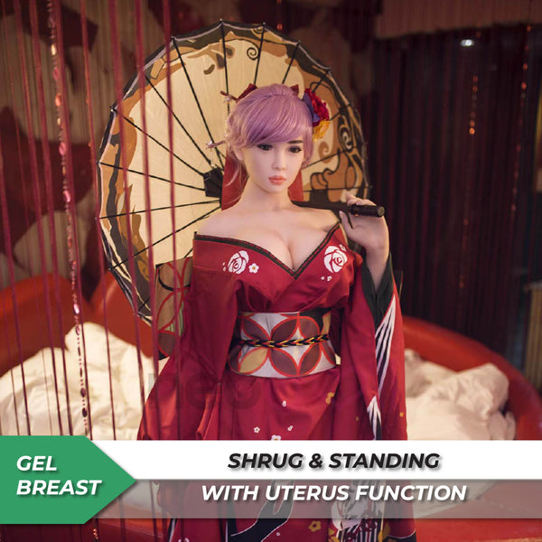 Neodoll Sugar Babe - Tristan - Realistische Sexpuppe - Gel-Brust - Uterus - 170cm - Natürlich