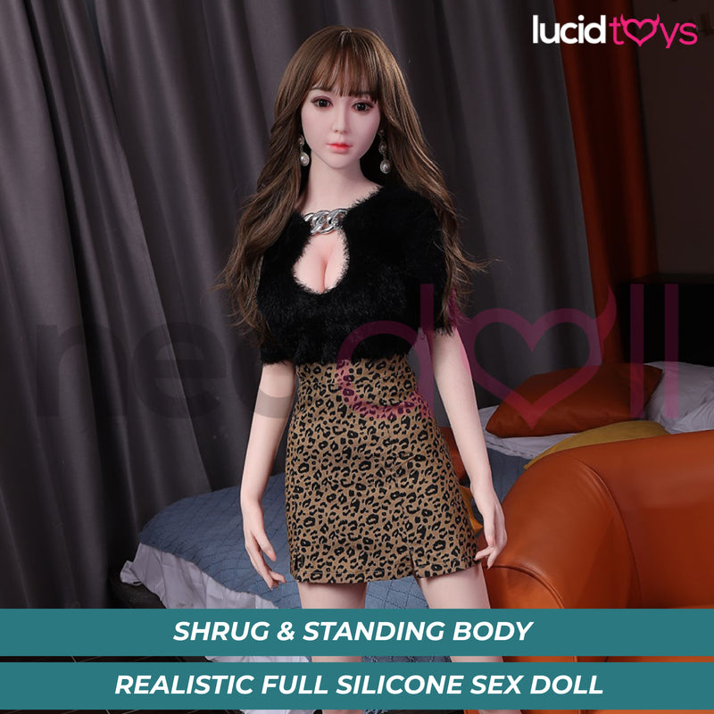 Youqdoll - Louisa - Realistische Vollsilikon-Sexpuppe - 165cm - Natürlich video