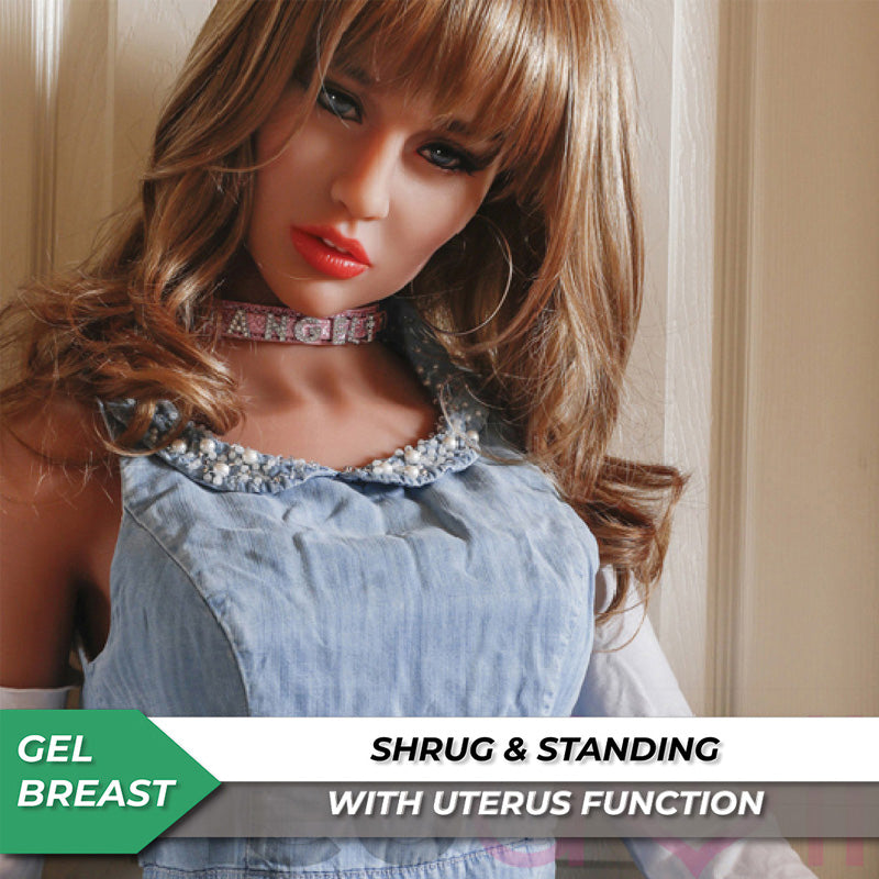 Neodoll Sugar Babe - Mina - Realistische Sexpuppe - Gel-Brust - Uterus - 168cm - Weizenfarben video
