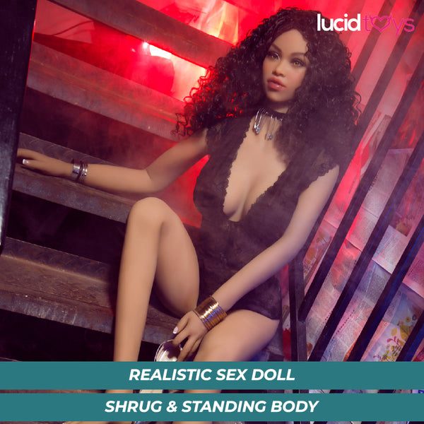 Youqdoll - Alannah - Realistische Sexpuppe - 156 cm - Bräunen