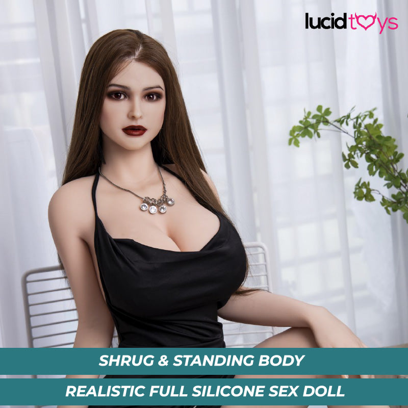 Youqdoll - Yazmin - Realistische Vollsilikon-Sexpuppe -170 cm- Natürlich video