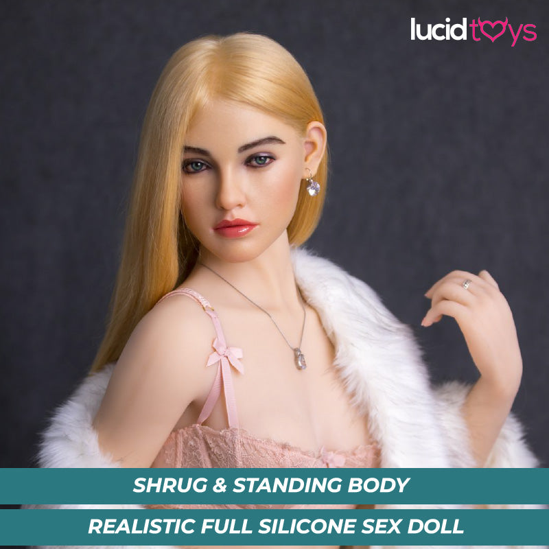 Youqdoll - Stella - Realistische Vollsilikon-Sexpuppe -160 cm- Natürlich video