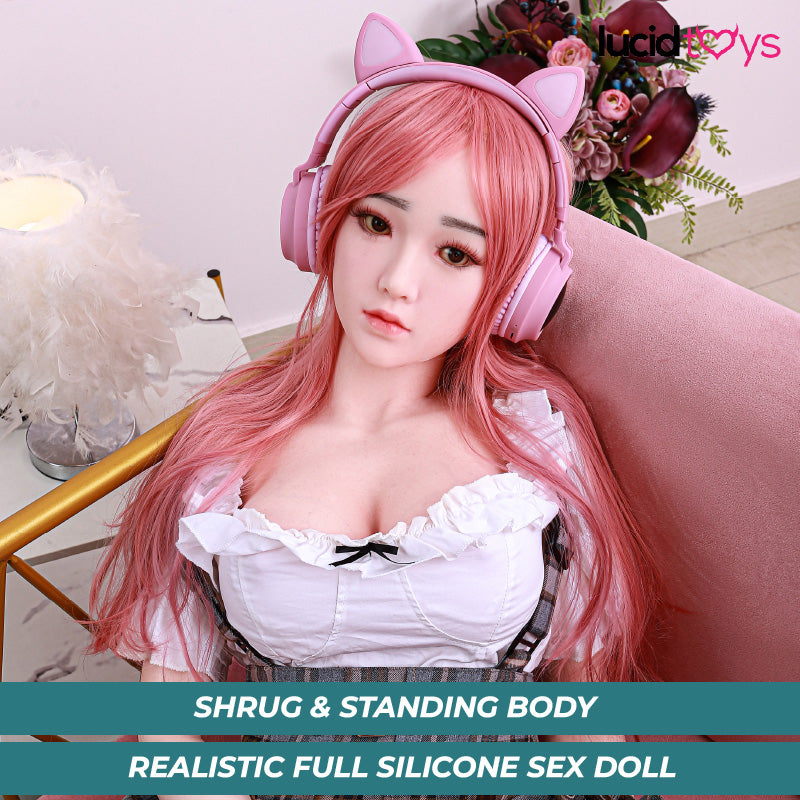 Youqdoll - Evelyn - Realistische Vollsilikon-Sexpuppe -163cm- Natürlich video