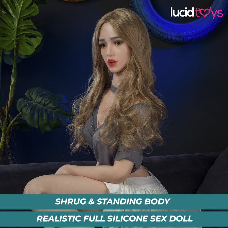Youqdoll - Madalyn - Realistische Vollsilikon-Sexpuppe - 165cm - Natürlich video