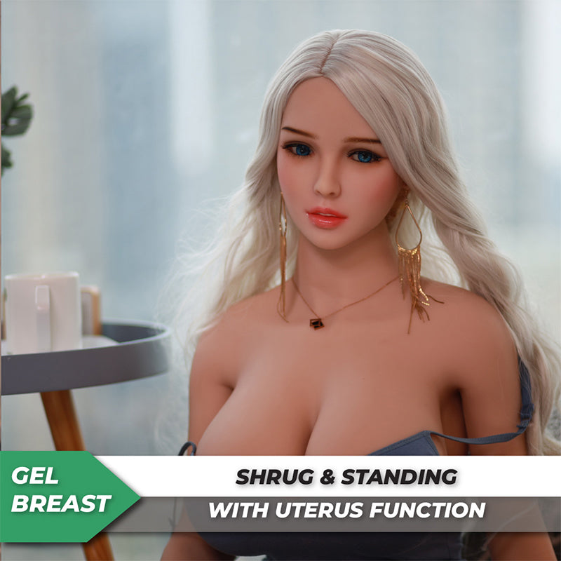 Neodoll Sugar Babe - Amaya - Realistische Sexpuppe - Gel-Brust - Uterus - 170cm - Weiß video
