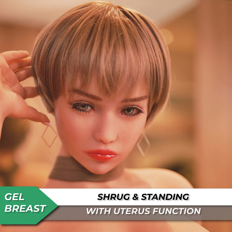 Neodoll Sugar Babe - Mckinley - Realistische Sexpuppe - Gel-Brust - Uterus - 170cm - Natürlich video