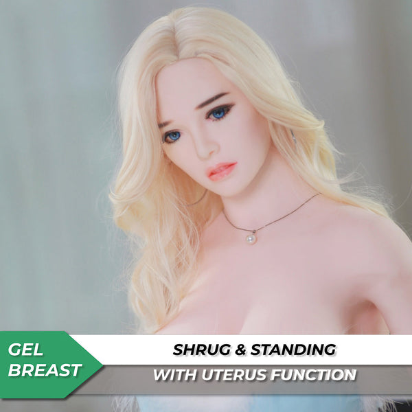 Neodoll Sugar Babe - Theresa - Realistische Sexpuppe - Gel-Brust - Uterus - 170cm - Weiß