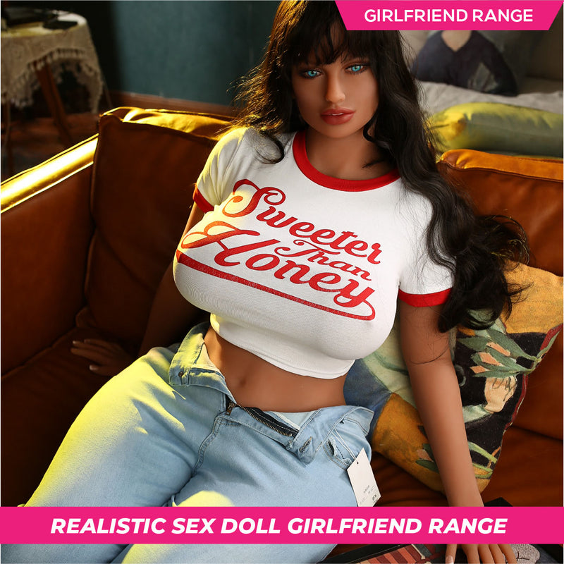 Neodoll Girlfriend Carla - Realistische Sexpuppe - Fetter Körper - 165cm - Gebräunt video