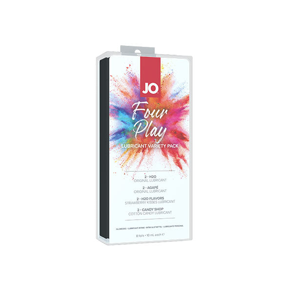 System JO – Four Play Gleitmittel-Sortimentspaket
