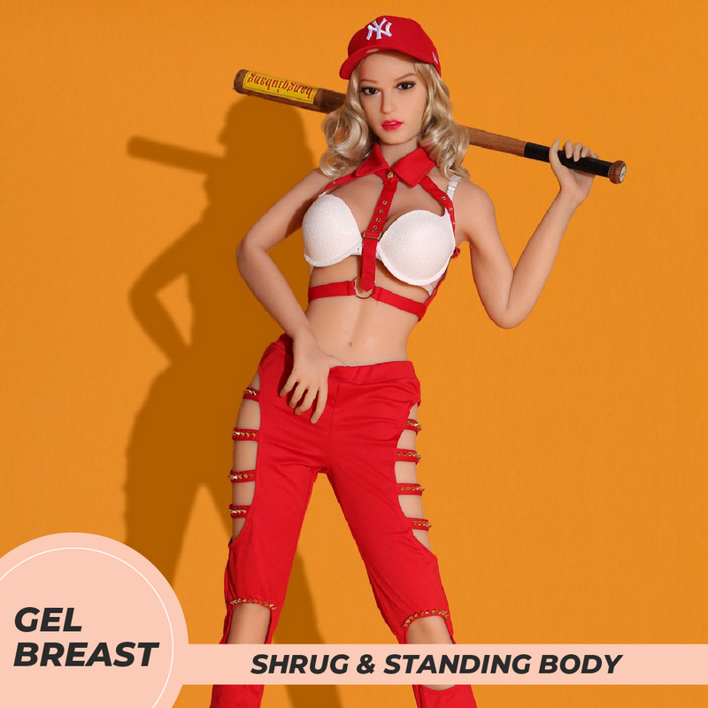 Climax Doll - Millie - Realistische Sexpuppe - Gel Brust - 165cm - Weiß video