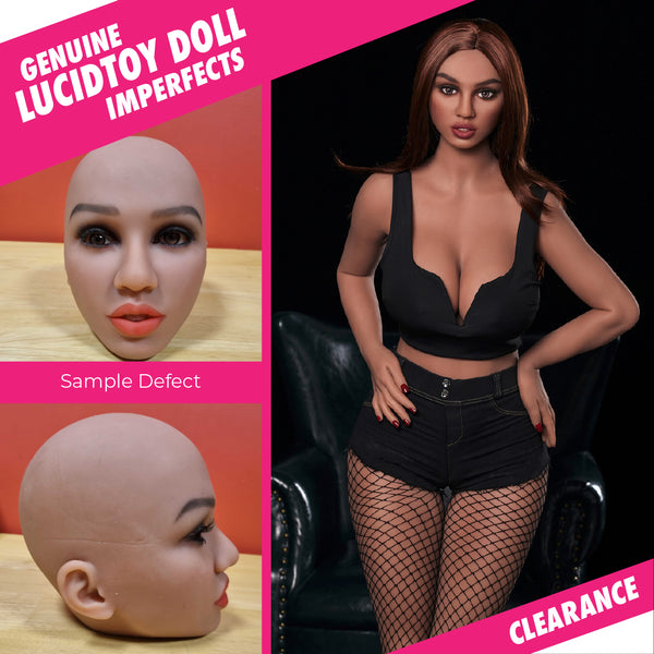 RF529 - Clearance item - Neodoll Racy Rebecca - Sex Puppenkopf - Braun