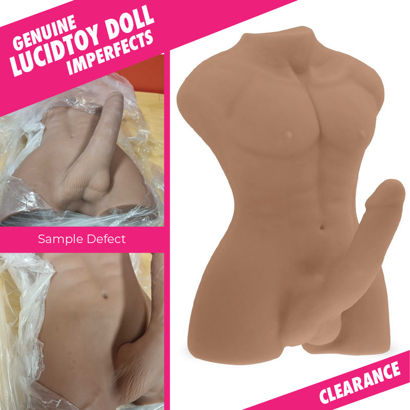 RF532 - Restposten- Neojoy Realistischer Dildo Männliche Sexpuppe TPE - Latino 8.9 KG video