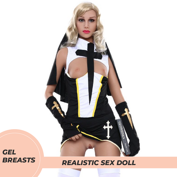 Climax Doll - Jessica - Realistische Sexpuppe - 175 cm - Hellbraun