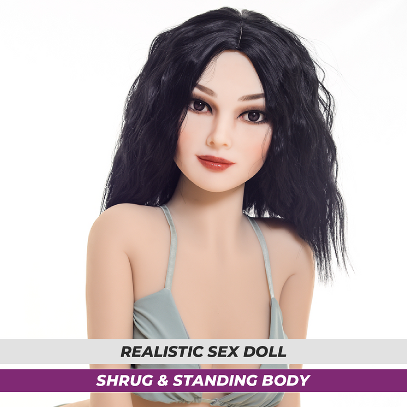 Neodoll Racy Hellen - Realistische Sexpuppe - 155cm - Weiß video