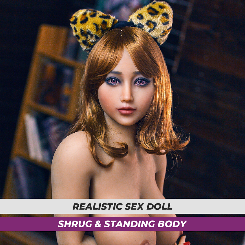 Neodoll Racy Saya - Realistische Sex-Puppe - 158cm - Gebräunt video