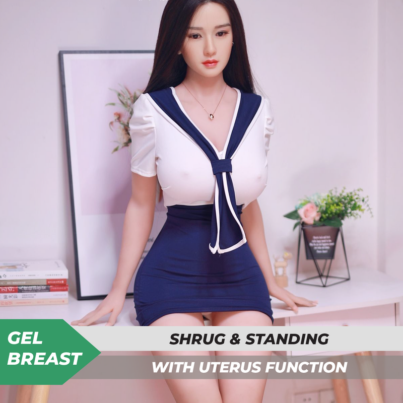 Neodoll Sugar Babe - Alani - Silikon TPE Hybrid Sexpuppe - Gel Brust - Uterus - 164cm - Implantiertes Haar - Silikonfarbe video
