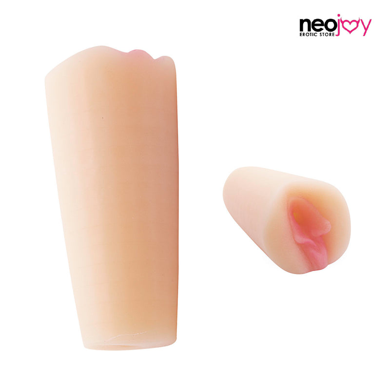 Neojoy Masturbator zum Männer Pocket Pussy Stroker - Hautfarben - 5,1 Zoll -13 cm video