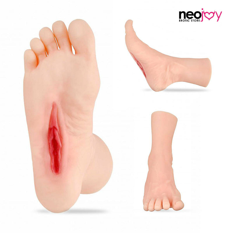 Noeojoy Erika Recht Fußfetisch - Fußvagina Mastrubator - TPE Hautgefühl - Sexy Größe 0,9 kg video