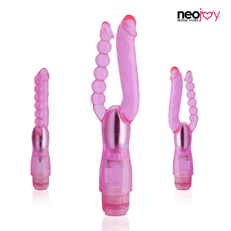 Neojoy - Dual Penetrator Vibrator (pink) video