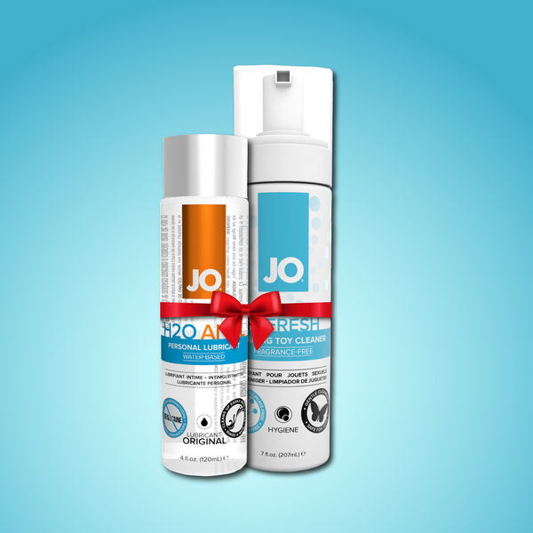System JO Gleitgel 120 ml & Toy Cleaner 207 ml – Play & Care Pack