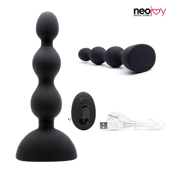 Neojoy Controlled Beads 10 Geschwindigkeiten Anal Prober - Klein