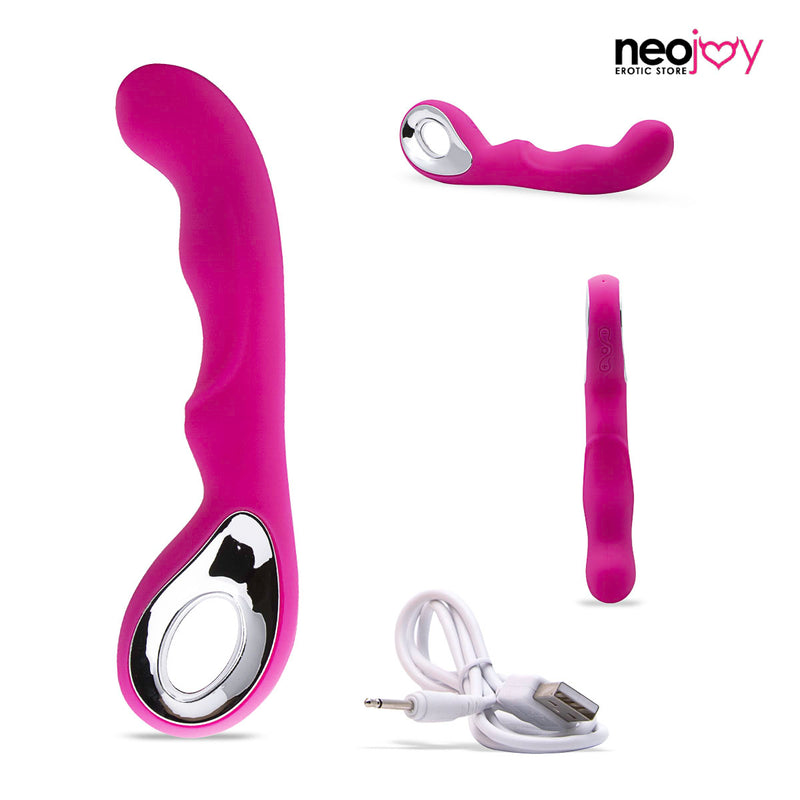 Neojoy G-Spot Waves Vibe USB wiederaufladbar 10 Vibrationsfunktion mit Vibrationsfunktion Pink video