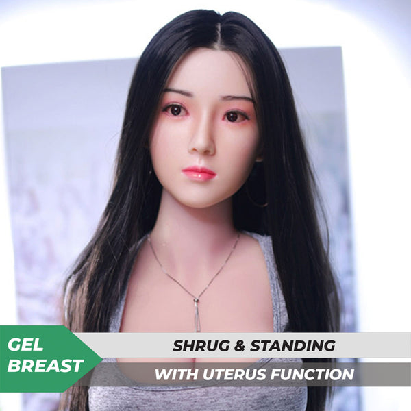 Neodoll Sugar Babe - Jade - Silikon TPE Hybrid Sexpuppe - Gel Brust - 161cm - Silikonfarbe