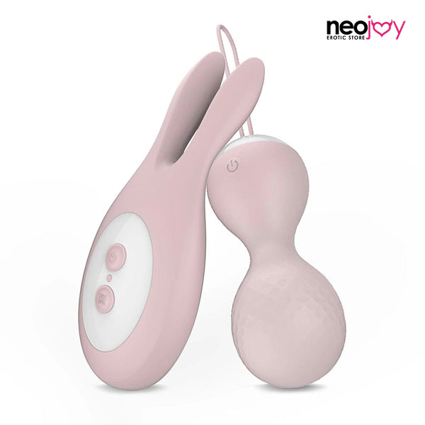 Neojoy Dual Vibe Pink Clitoral and Nipple Vibrators