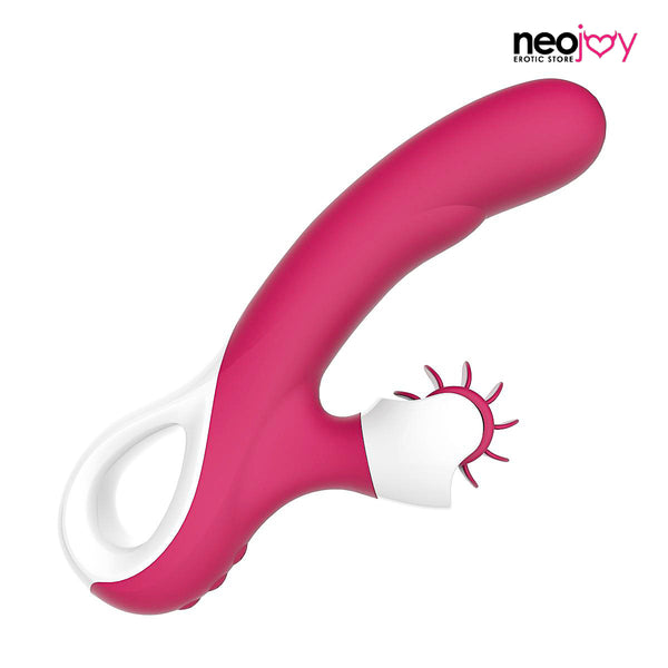 Neojoy Rabbit Dual Wheel Vibrator G-Spot Clitoral Stimulation Multi-Vibration