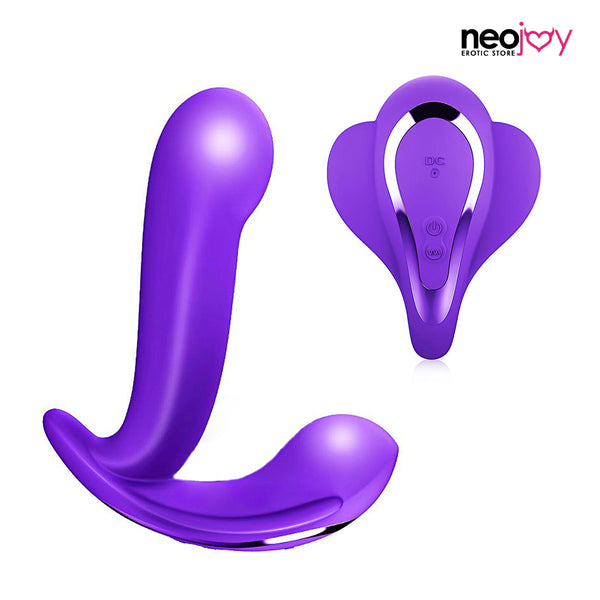 Neojoy Panty Vibe Dual Stimulator Silicone G-Spot Clitoral Vibrator App Control