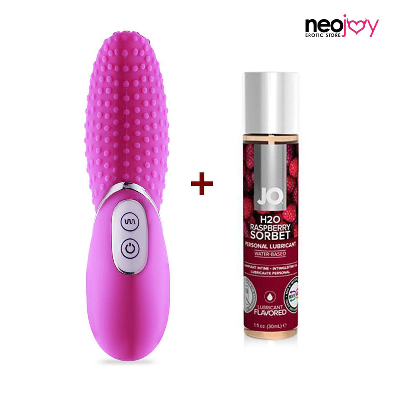 Neojoy Tongue Vibe + Raspberry System JO Schmier video
