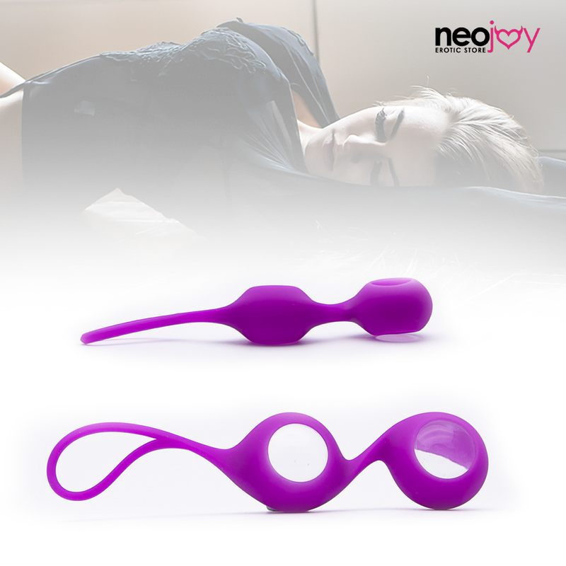 Neojoy doppelte Kegelkugeln - Glass-Ben Wa Balls-Pink video
