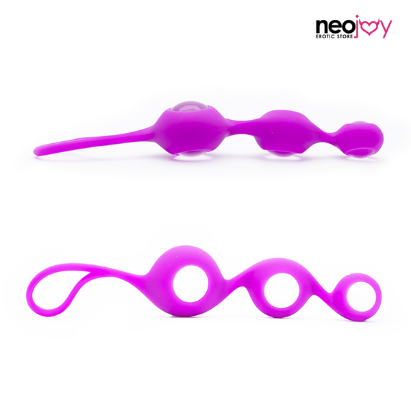Neojoy Kegel Balls Triple - Silikon-Geisha-Hoden Becken-Training