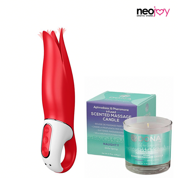 Satisfyer Power Flower + Naughty Candle