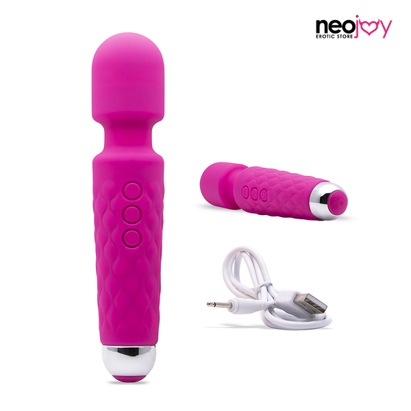 Neojoy Magic Mini-Wand vibe - Pink V2/Massager