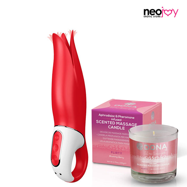 Satisfyer Power Flower + Flirty Candle