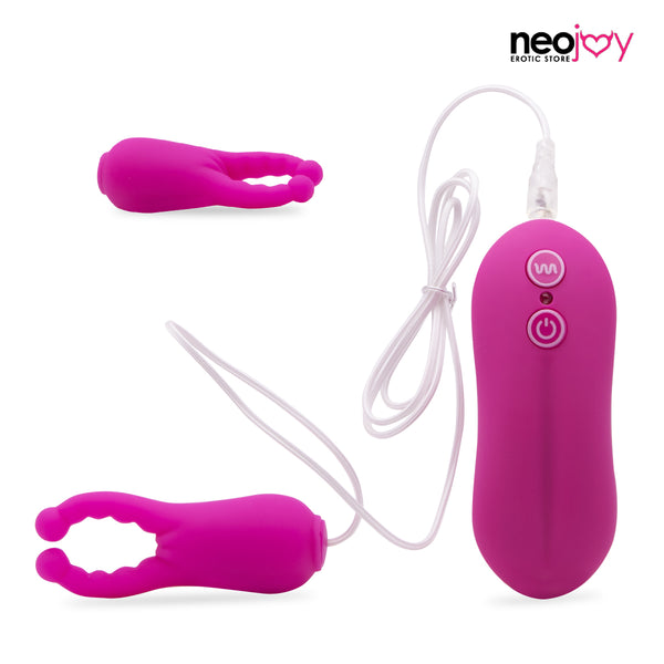 Neojoy Multi Vibes Silikonklitoris-Vibrator mit 10-fach Funktionen - Lila