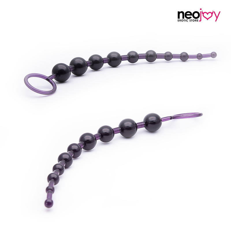 Neojoy Heavenly 10-variable Funktionen Weiche TPR-Analkugeln 12,5 Zoll - 32 cm video