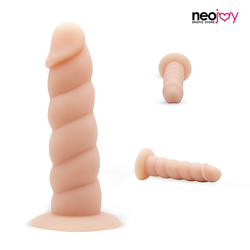Neojoy 6,5 "verdrehter Analdildo video