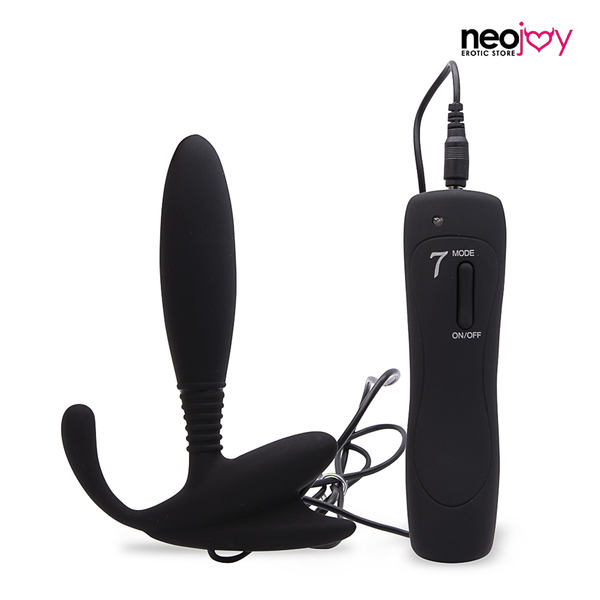 Neojoy Prostata - Spot Player Schwarzes Massagegerät Silikon - Schwarz - 12 cm - 4,7 Zoll