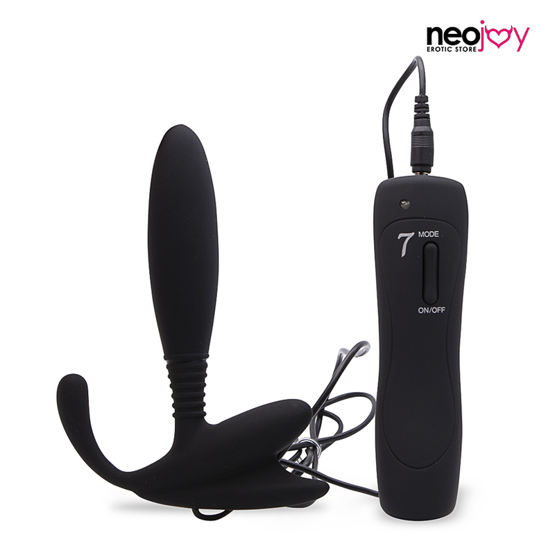 Neojoy Prostata - Spot Player Schwarzes Massagegerät Silikon - Schwarz - 12 cm - 4,7 Zoll video
