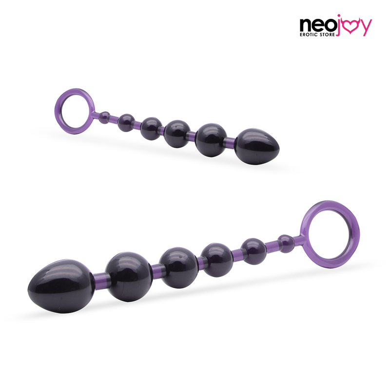 Neojoy Smooth Love 6-variable Funktionen Weiche TPR-Analkugeln 7,8 Zoll - 20 cm video