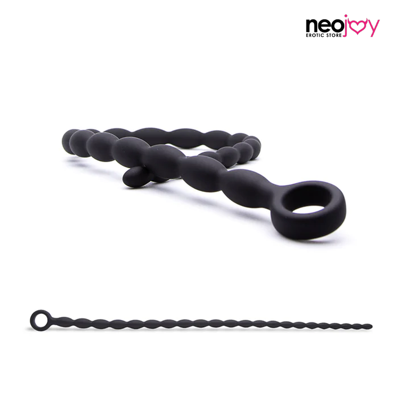 Neojoy Silikon Anal Prober -P-Punkt Massager-41cm- Groß video