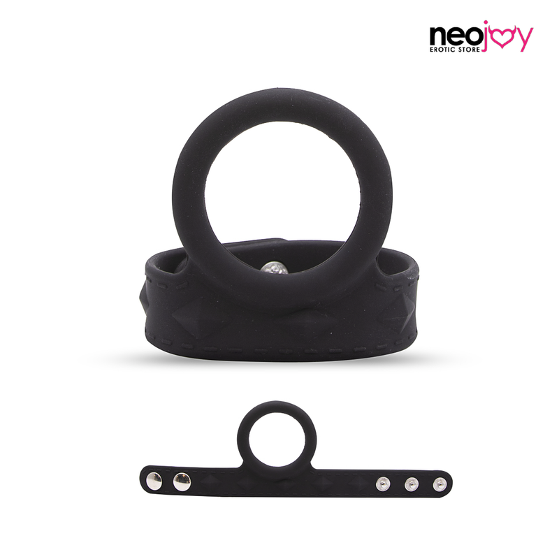 Neojoy Bondage einstellbar Silikon Penisring Männliches Sexspielzeug - Medium video