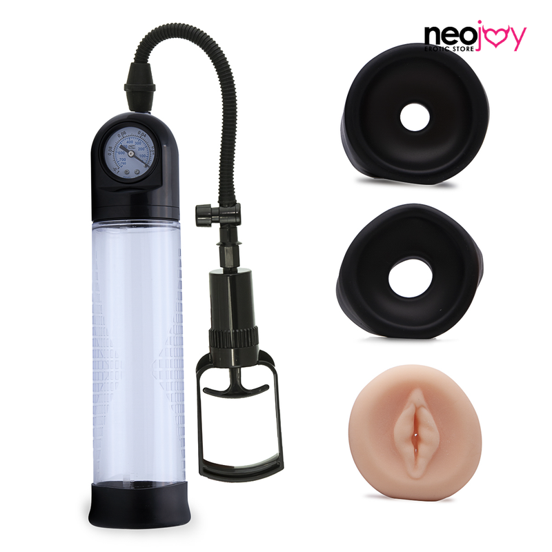Neojoy Sexverbesserer TPE - Männliche Penispumpe mit Griff video