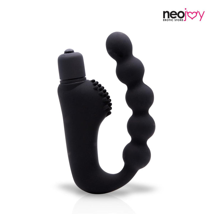 Neojoy Perlen Prostata Massager - Butt Plug Anal Perlen - Silikon Anal Sex Spielzeug für P-Punkt-Stimulation - Spritzwassergeschützter Vibrator Prober - Sexspielzeug für Erwaachsene