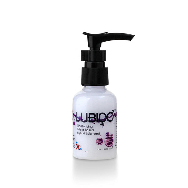 Hybrid Lubido 50ml Flasche - Wasserbasiertes Schmiermittel. Latex-sicher und geruchlos. Mit Silikon